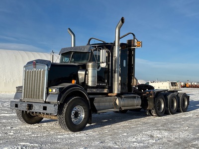 2021 Kenworth W900 8x6 Logging Tri/A Sleeper Truck Tractor