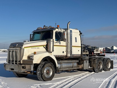2009 Western Star 4900 6x4 Sleeper ウィンチトレーラー
