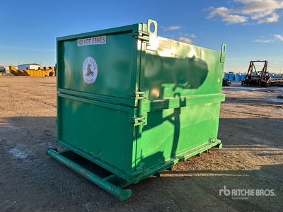 Skid Mounted Ash Bin