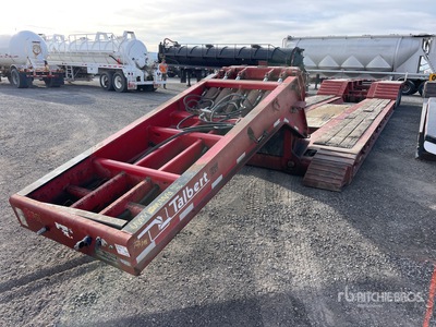 2001 Talbert Tri/A Removable Gooseneck Tieflader