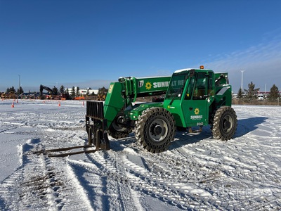 2014 SkyTrak 8042 を見 Telehandler