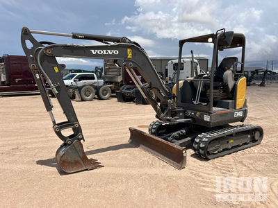 2022 Volvo ECR40D Mini Excavator