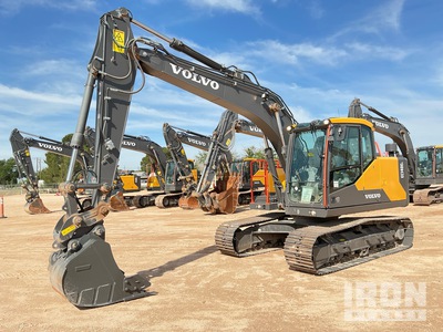 2023 Volvo EC140EL Tracked Excavator