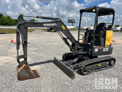 2022 Volvo EC27D Mini Excavator