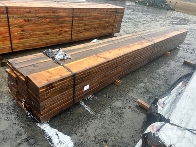 Quantity of Various Size Lumber