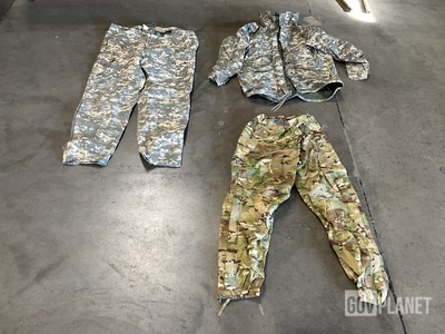 (6) Cold Weather Parkas, (3) Pairs of Cold Weather Trousers & Assorted Items