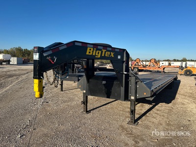 2025 Big Tex 25GN-40D5A-MRBK 40 ft T/A Gooseneck Equipment Trailer