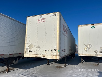 2014 Hyundai V12530152-AJS 53 ft x 102 in T/A Semi-remorque fourgon