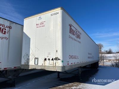 2015 Hyundai 53 ft x 102 in T/A Van Trailer