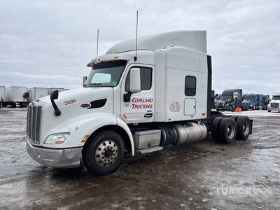 2020 Peterbilt 579 6x4 T/A Sleeper Truck Tractor