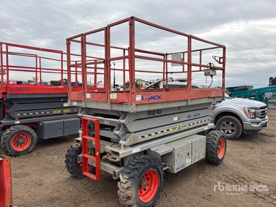 2006 Skyjack SJ7127 RT 4x4 Dual Fuel Scissor Lift