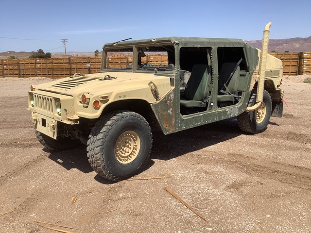 AM General M1151A1 HMMWV 4 Door Hard Top w/Slant Back