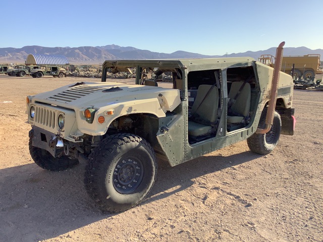AM General M1151A1 HMMWV 4 Door Hard Top w/Slant Back