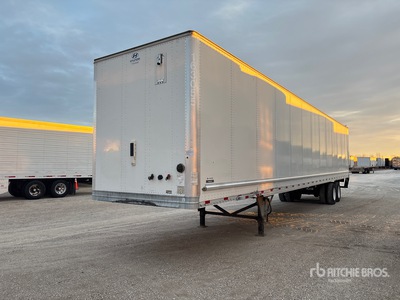 2020 Hyundai VC2530152-AJS 53 ft x 102 in T/A Remolque de furgoneta