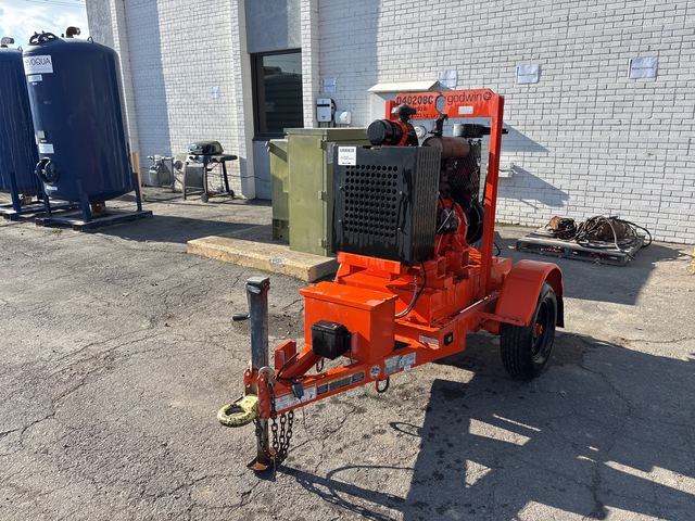 2017 Godwin CD100 Trailer-Mounted Water Pump
