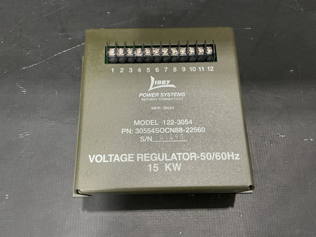Libby Power Systems 122-3054 Voltage Regulator