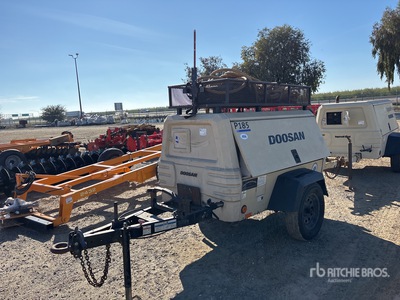 2017 Doosan Infracore P185WD Mobile コンプレッサー