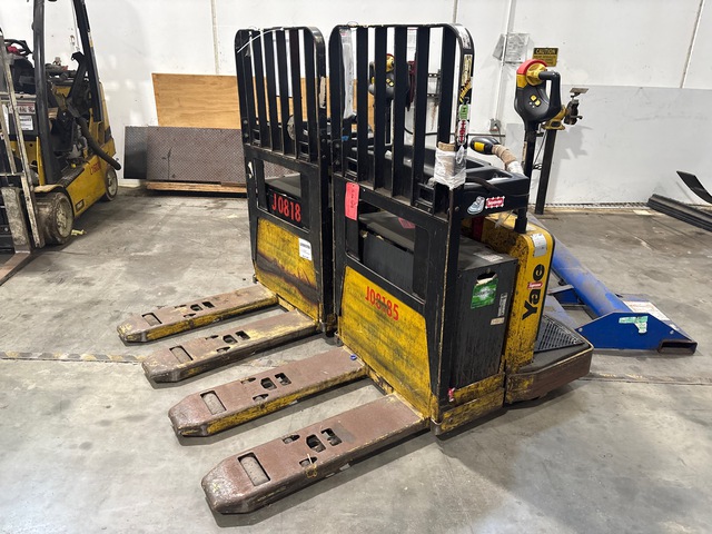 Quantity of (4) Yale Electric Pallet Jack (Inoperable)