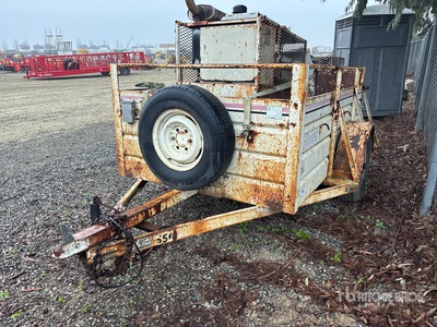 1994 Jacobsen 8 ft S/A walk behind concrete saw Przyczepa użytkowa