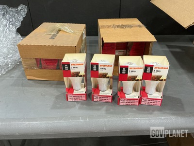 (18) Sylvania 50/100/150 Watt - 3 Way Light Bulbs