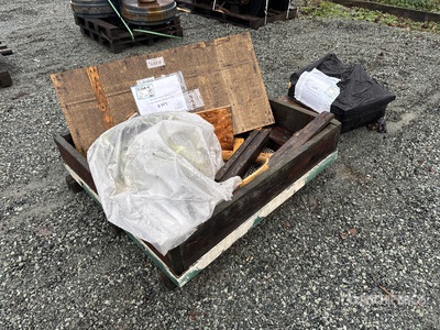 Quantity of (5) Madill Harvester Track Drives (Unused)