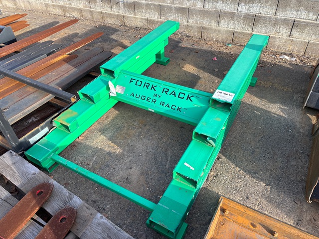 Auger Rack SSPFR-4-GN Fork Storage Rack