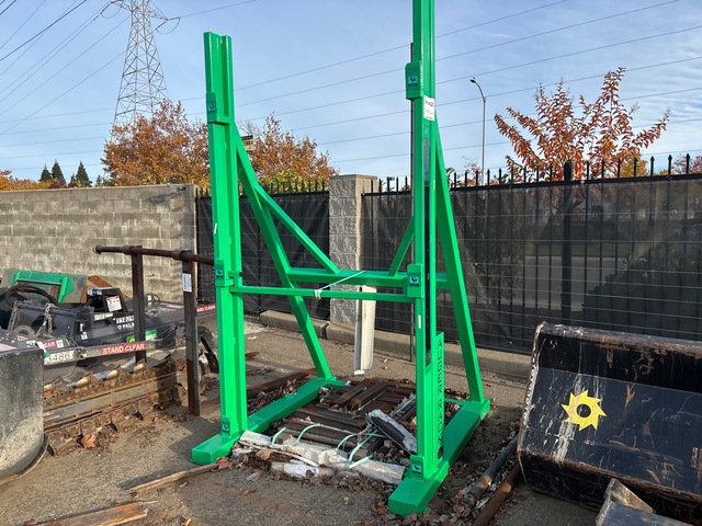 Auger Rack SSDMR-3-GN Skid Steer Drive Motor Rack  (Unused)