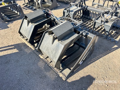 2025 HWG72 72 in Rock Benne avec Grappin pour chargeuse à différentiel (Unused)