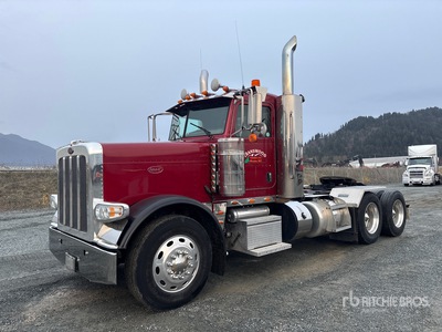 2012 Peterbilt 388 6x4 Day Cab Truck Tractor