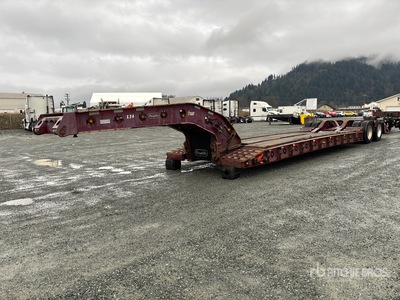 2014 Pacesetter T/A Double Drop Removable Gooseneck Lowboy Trailer