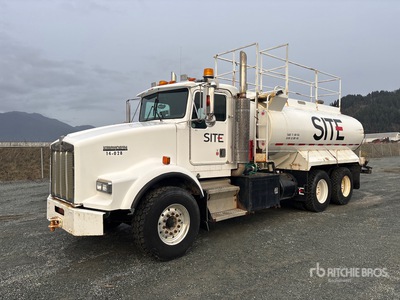 1998 Kenworth T800B 13524 L 6x4 Water Truck