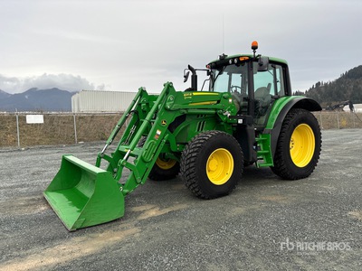 2016 John Deere 6130M 4WD-tractor