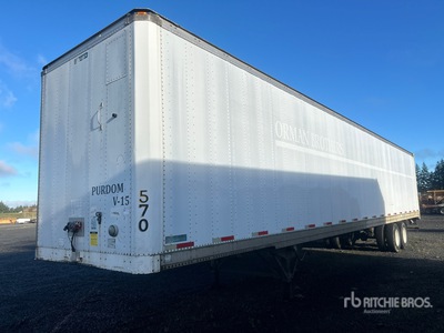 2000 Stoughton AVW-535T-S-C-AR 53 ft x 102 in T/A Van Trailer