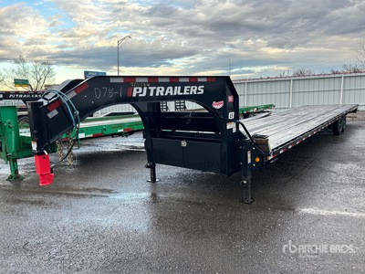 2026 PJ Trailers 40 ft T/A Gooseneck トレーラー