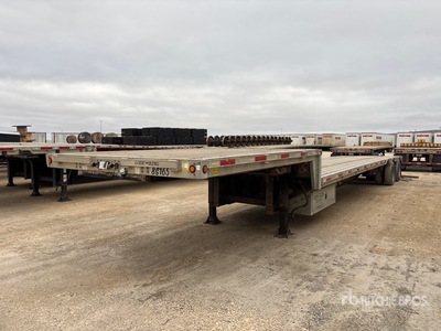 2015 Lode King 53 ft T/A Single Drop Plataforma Rebajada