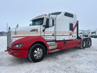 2016 Kenworth T660 6x4 T/A Sleeper Truck Tractor