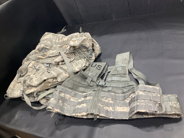 (11) Large Field Packs & (300) Fighting Load Carriers