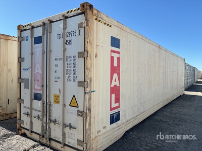 40 ft High Cube Refrigerated Container per stoccaggio