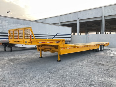 1998 Trail King TK70HT-482 40 ft T/A Plataforma de Escalon / Step Deck Trailer