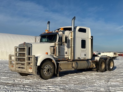 2015 Kenworth W900 6x4 T/A Sleeper Truck Tractor
