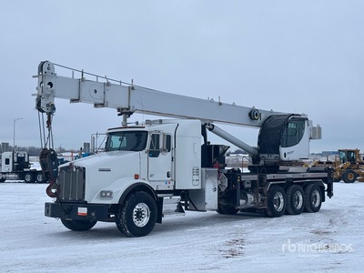 Manitex 5096S 50 ton Straight Boom on 2013 Kenworth T800 8x6 Sleeper mobiele kraan