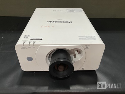 (5) Panasonic PT-DZ570U DLP Projectors