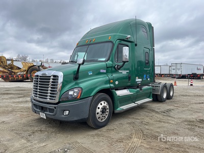 2012 Freightliner Cascadia 125 6x4 T/A Sleeper Truck Tractor