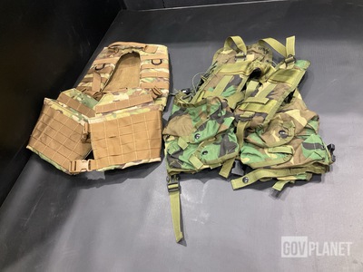 (78) Tactical Load Bearing Vests & (148) DFLCS V2 H-GEAR Load Bearing Equipment