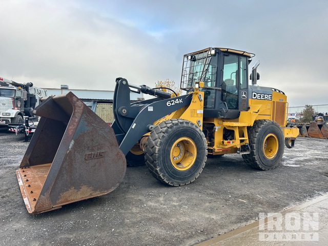 CARGADOR FRONTAL 2014 JOHN DEERE 624K
