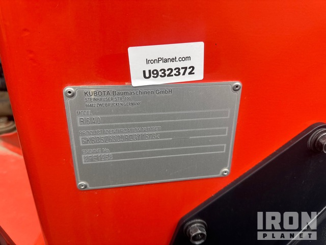 CARGADOR FRONTAL 2023 KUBOTA R640