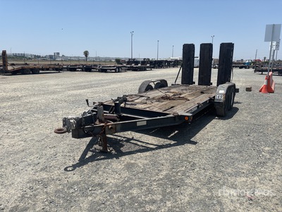 2005 Zieman 15 ft T/A Equipment Trailer