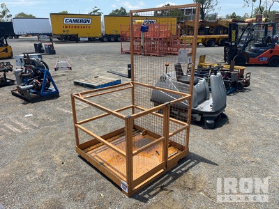 2009 Queensland Lifting & Recycling Equipment Man Cage Varios. Industrial