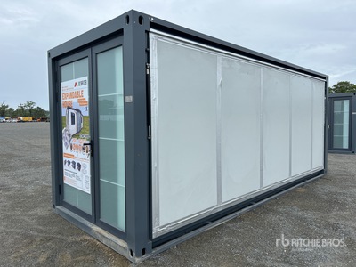 JQ SHELTER 5.9 m x 6.4 m Portable Folding Expandable House (Unused)