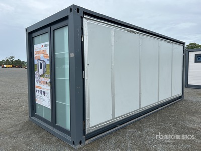 JQ SHELTER 5.9 m x 6.4 m Portable Folding Expandable House (Unused)